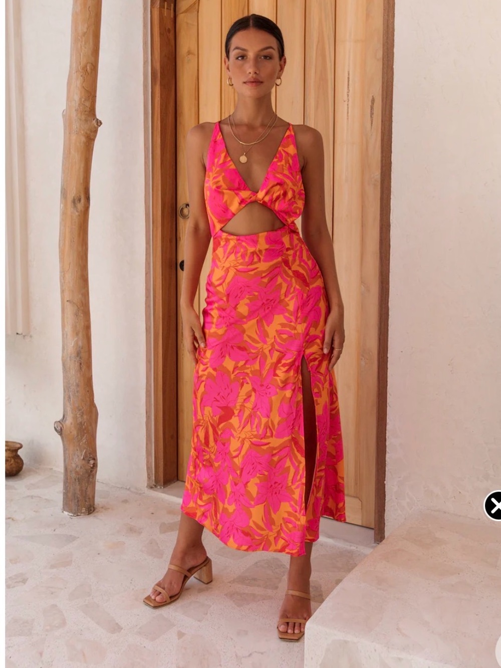 FORTUNATE ONE boutique Find Your Meaning Maxi Dress